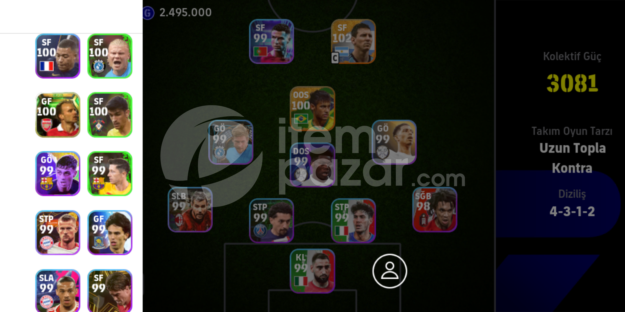 MESSİ RONALDO NEYMAR