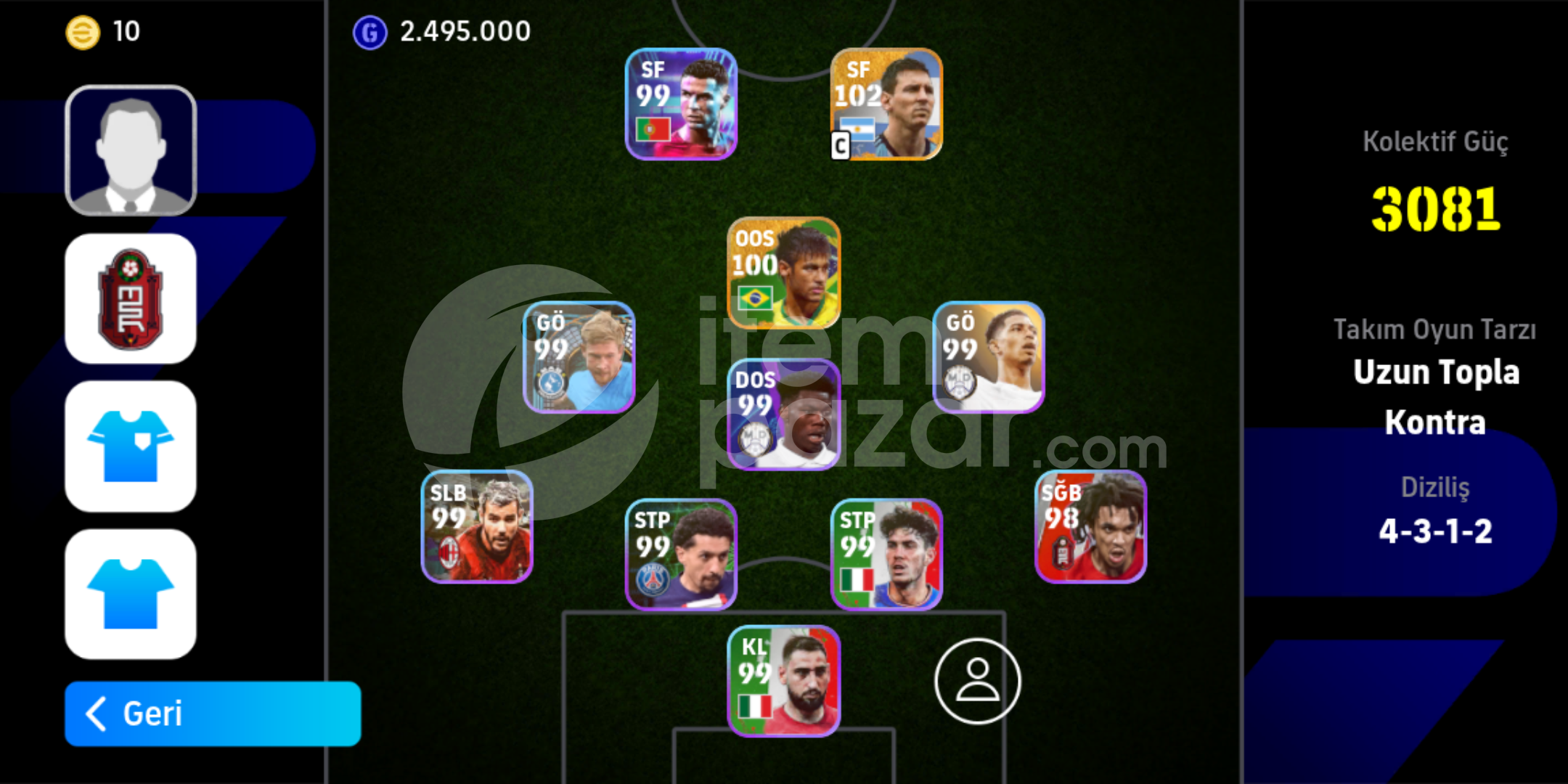 MESSİ RONALDO NEYMAR