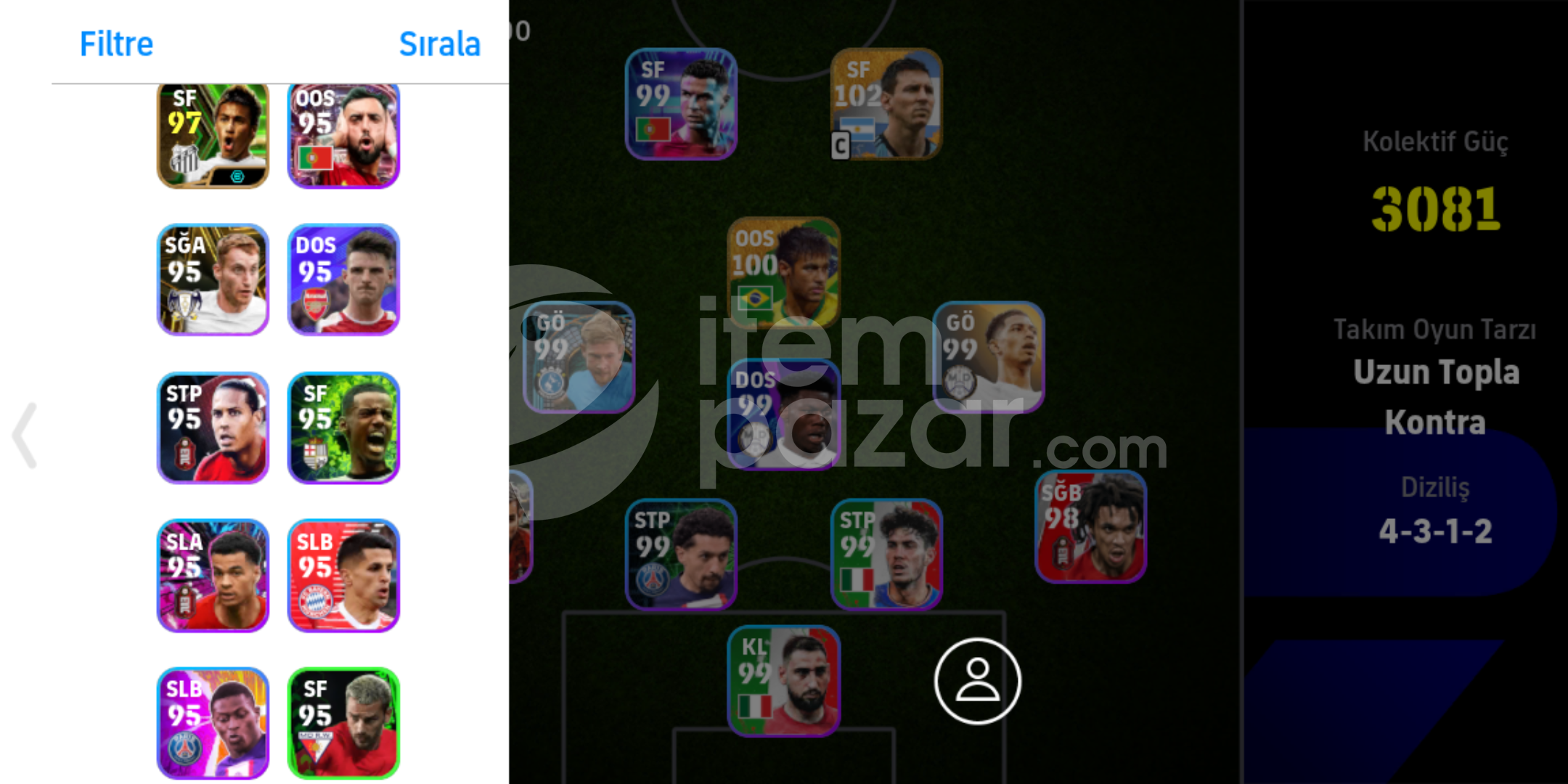 MESSİ RONALDO NEYMAR
