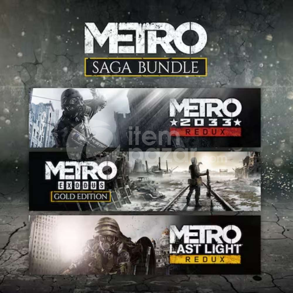 Metro Saga Bundle PS5 + GARANTİ