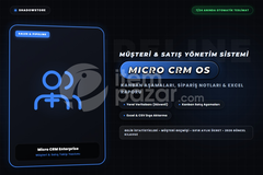 Micro CRM ve Müşteri Takip Sistemi - Freelance