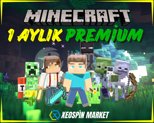 Minecraft 1 Aylık Premium|Anında Teslim+Garanti