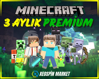 Minecraft 3 Aylık Premium|Anında Teslim+Garanti