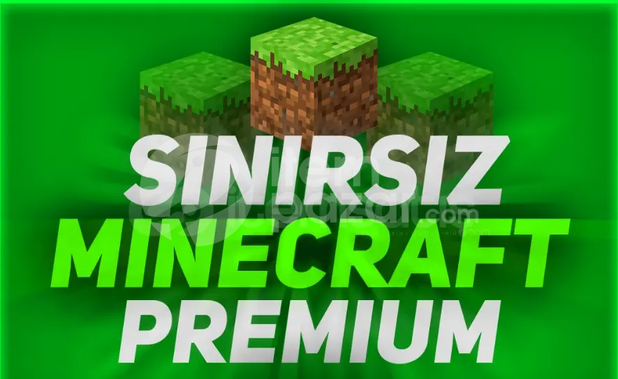 Minecraft Premium Sınırsız Hesap + Garanti
