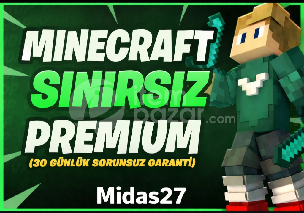 MİNECRAFT - Sınırsız Premium + Garanti
