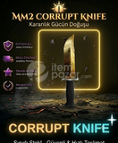 ? MM2 CORRUPT KNIFE - EN HIZLI TESLİM