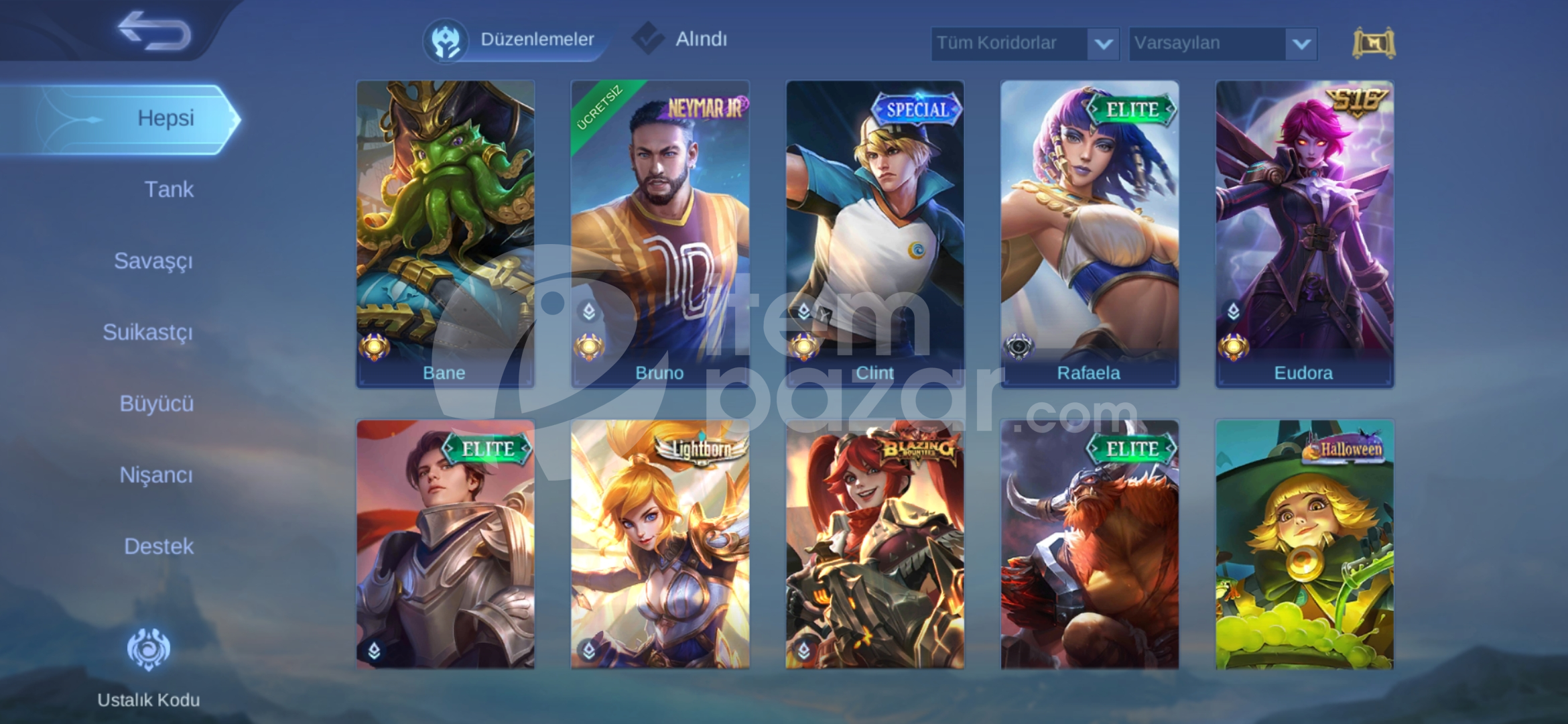 Mobile legends Satılık Hesap 