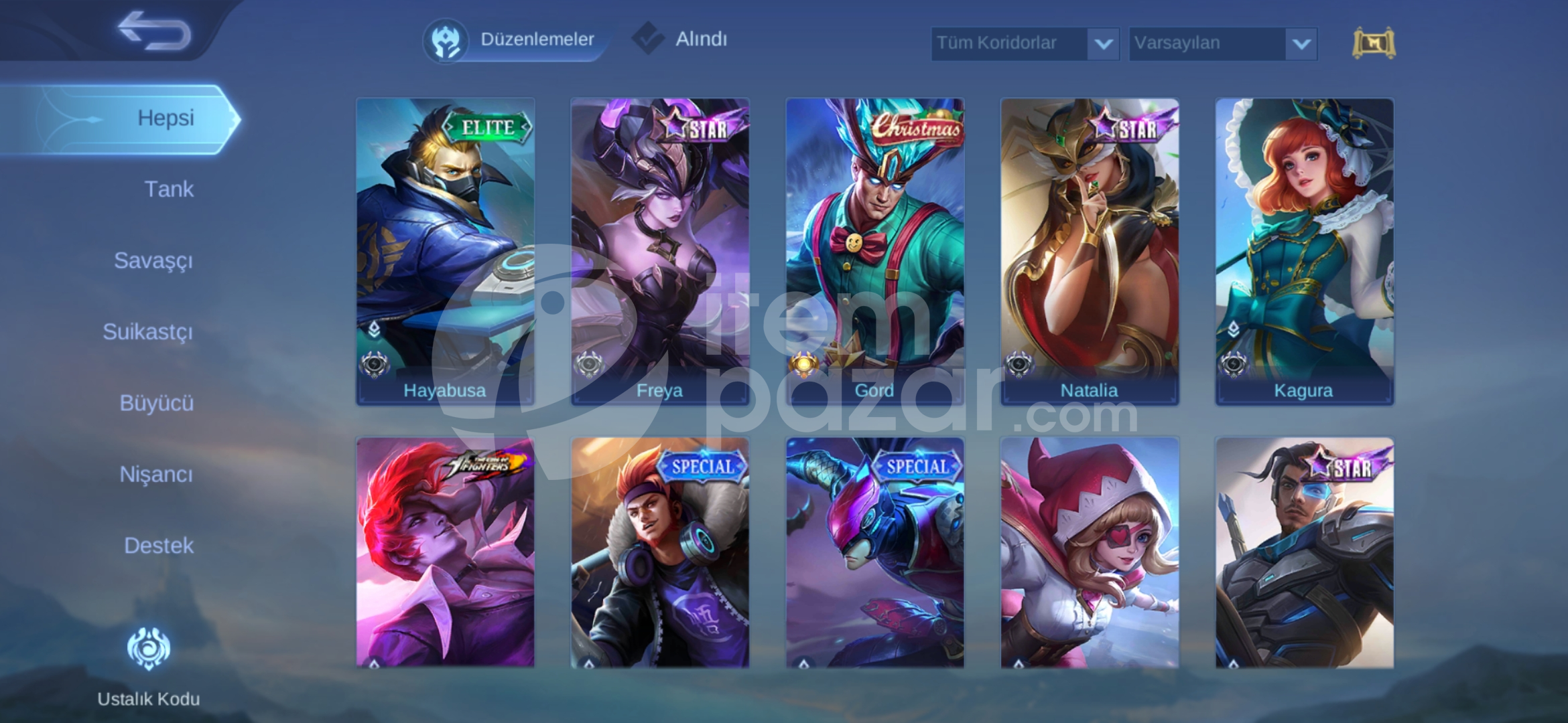Mobile legends Satılık Hesap 