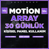 MOTİON ARRAY 1 AY KİŞİSEL KULLANIM
