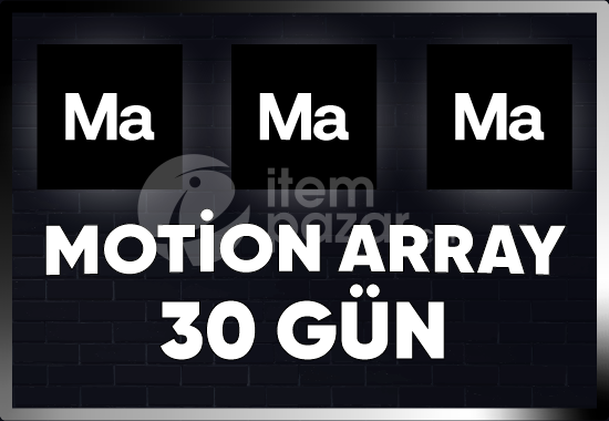 ⚡ MOTİON ARRAY | 30 GÜN ⚡