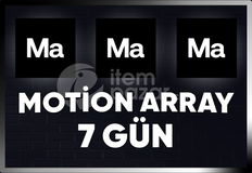 ⚡ MOTİON ARRAY | 7 GÜN ⚡