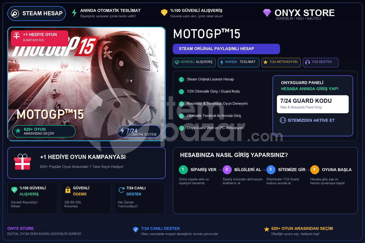 MotoGP™15 Garantili + Hediye