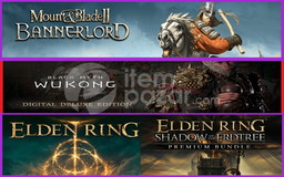 Mount & Blade II + Black Myth Wukong + Elden R.
