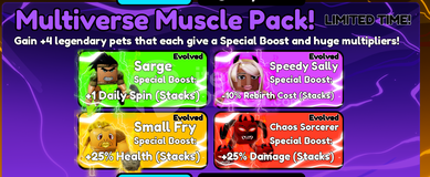 Muscle Legends Multiverse Muscle Pack