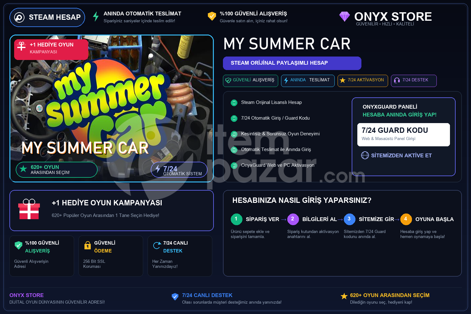 My Summer Car Garantili + Hediye