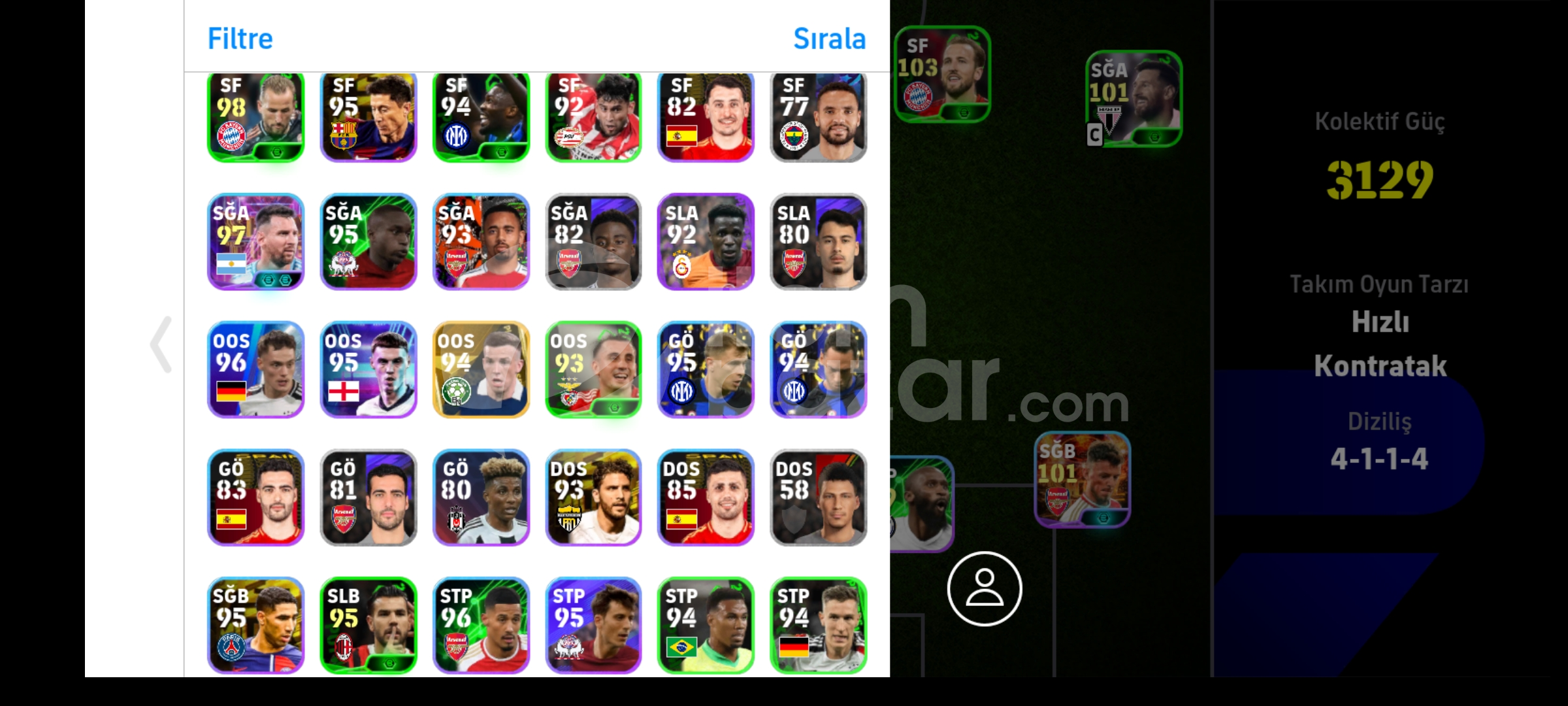 180 MC Lİ ORTA PES HESAP