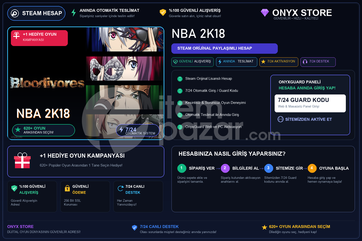 NBA 2K18 Garantili + Hediye