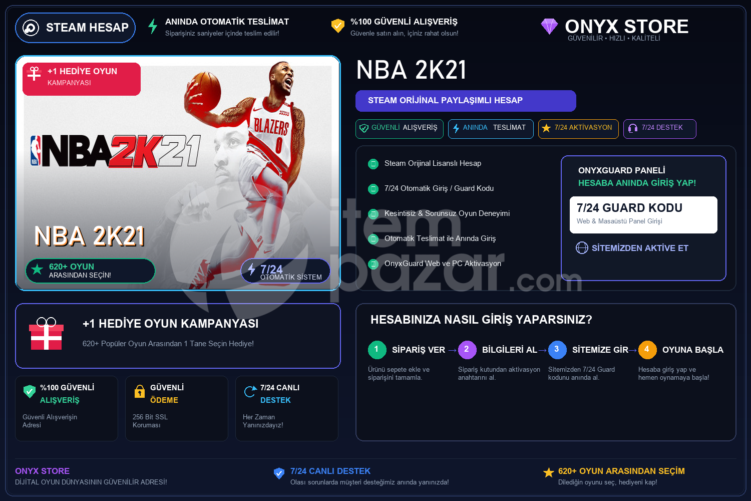 NBA 2K21 Garantili + Hediye