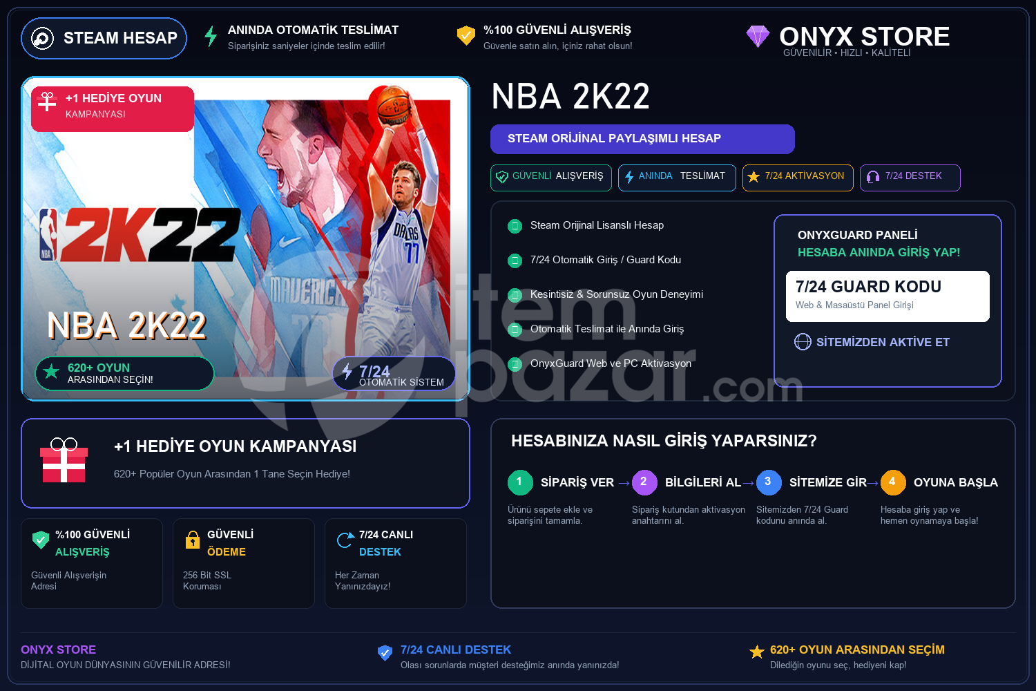 NBA 2K22 Garantili + Hediye