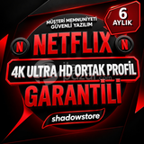 Netflix 4K Ultra HD Profil | Garanti+6 Ay