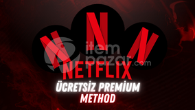 ⭐NETFLİX PREMİUM METHOD⭐