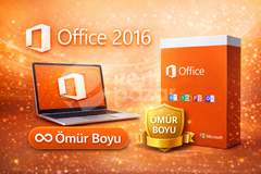 Office 2016 Pro Plus - ÖMÜR BOYU