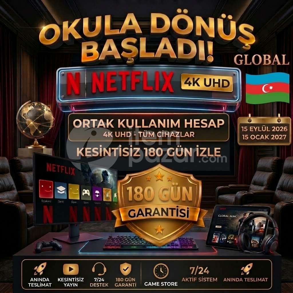 ⭐OKULA DÖNÜŞ BAŞLADI!⭐KESİNTİSİZ 180 GÜN İZLE✅