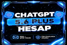 ⭐OPENAİ 5.6 ⚡ CHATGPT PLUS - 1 AY HESAP