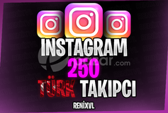 ORGANIK | 250 INSTAGRAM TÜRK TAKİPÇİ