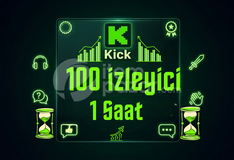 [OTO] 1 Saat 100 İzleyici - Kick Canlı İzleyici