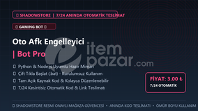 Oto Afk Engelleyici | Bot Pro | #075
