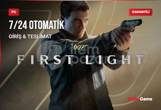 [OTO TESLİM] 007 First Light + Garanti