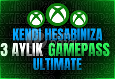 ⭐Oto Teslim [3] Aylık Xbox Game Pass Ultimate