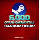 Oto Teslim | 5000+ Oyun Garantili Steam Hesap