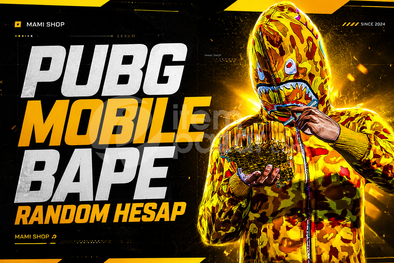 ⚡️[OTO TESLİM] BAPE RANDOM - Pubg⚡️