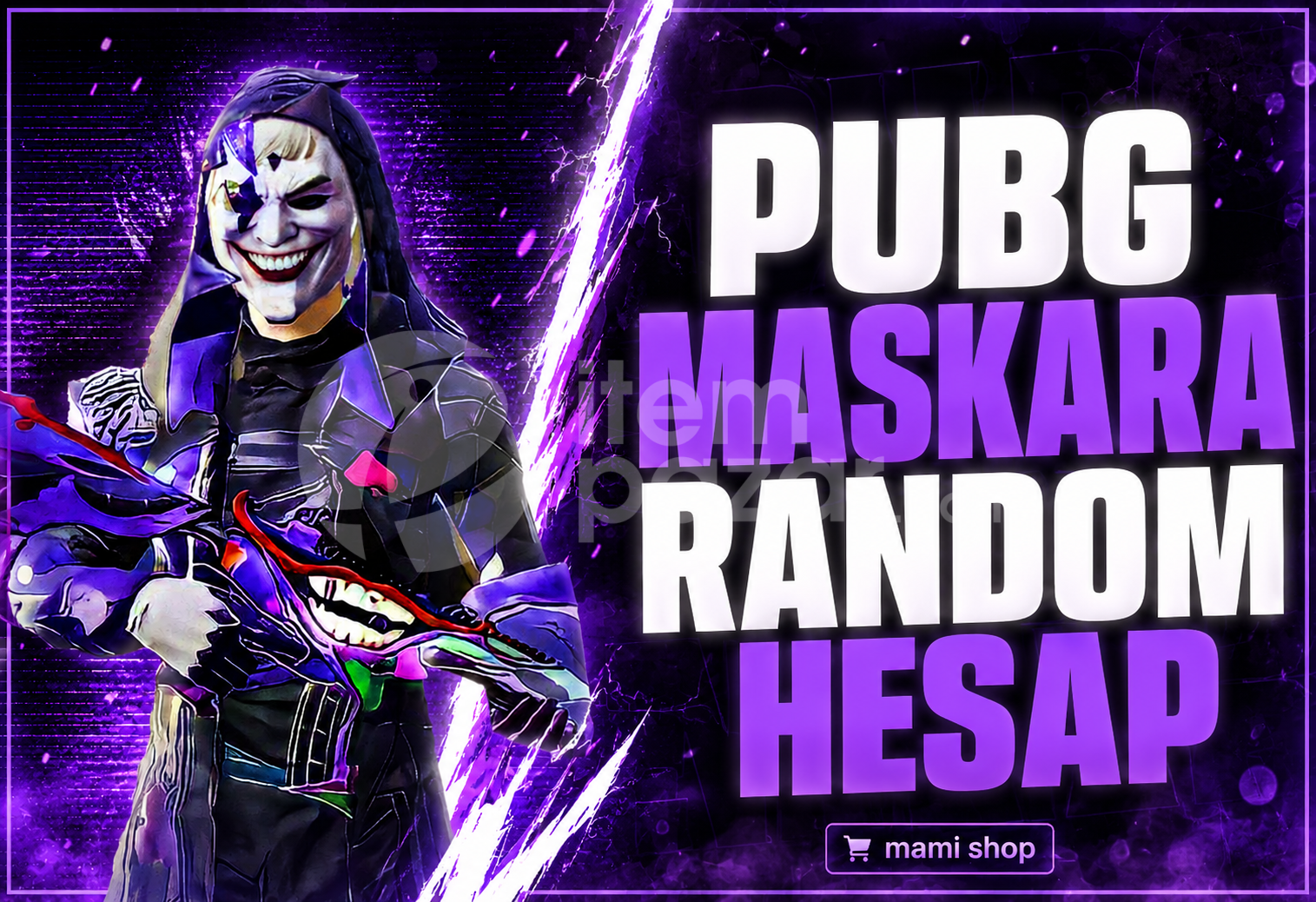 ⚡️[OTO TESLİM] MASKARA RANDOM - PUBG⚡️