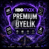 (OTO TESLİM) TR HBO MAX VİDEO 4K UHD 1 AYLIK