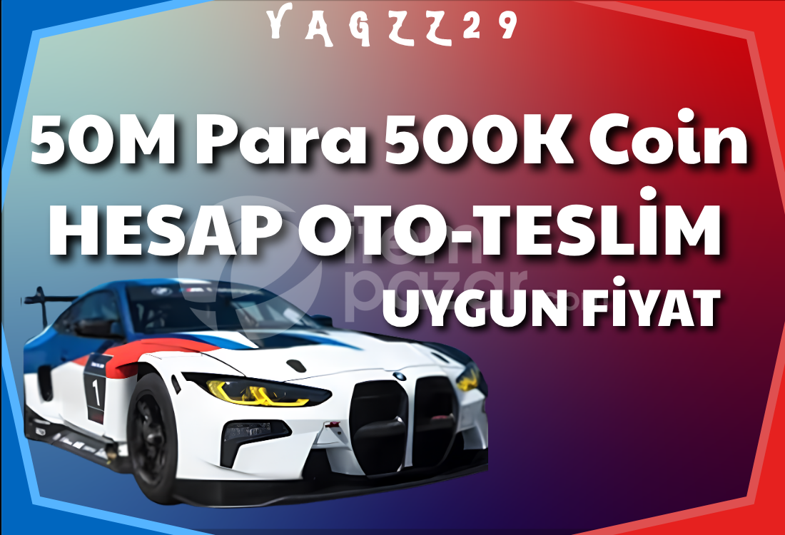 [OTO-TESLİMAT] CPM1 50M PARA 500K COIN HESAP