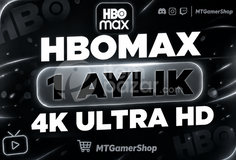⭐OTO TESLİMAT⭐HBOMax 4K Ultra HD 1 Aylık⭐