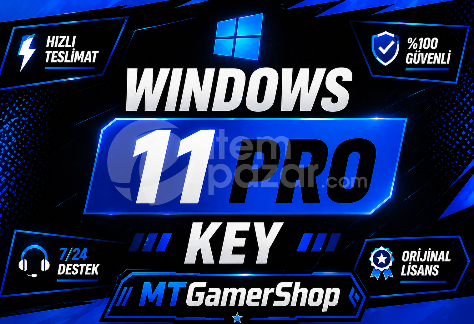 ✅OTO TESLİM⭐Sorunsuz Windows 11 Pro Key ⭐