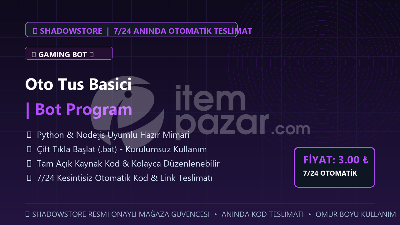 Oto Tus Basici | Bot Program | #067