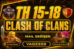 [OTO-UYGUN] CLASH OF CLANS 15-18TH RANDOM HESAP