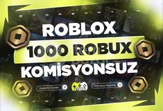 ⭐ OTOMATİK HIZLI | 1000 Robux - KOMİSYONSUZ ⭐