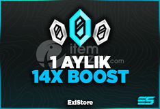 [ OTOMATİK TESLİMAT ] 1 AYLIK 14X BOOST