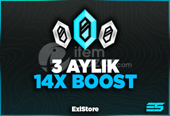 [ OTOMATİK TESLİMAT ] 3 AYLIK 14X BOOST