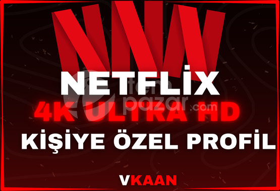2X 4K 1 AYLIK NETFLİX GARANTİ