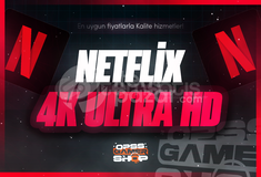 4K Ultra HD Netflix 1 Aylık 