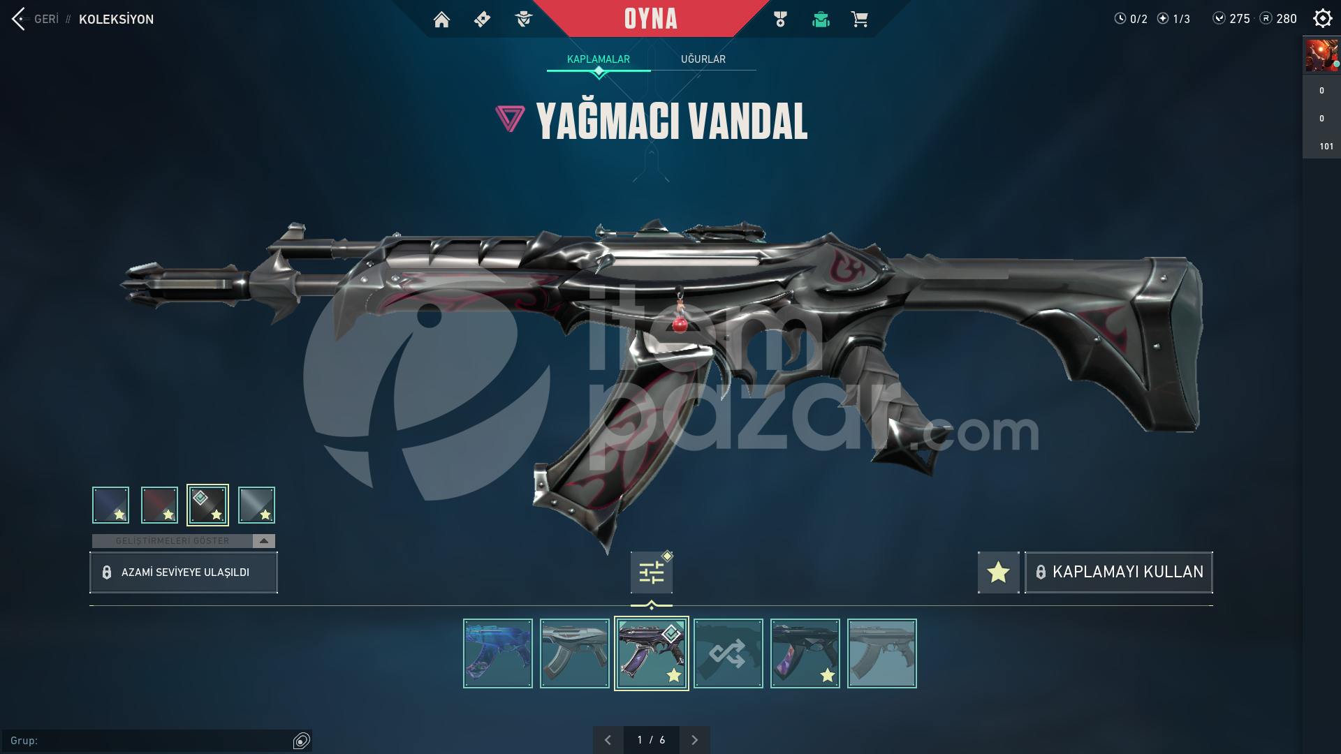 |PASIF| 4 TANE VNDL SKİN YGMC VNDL