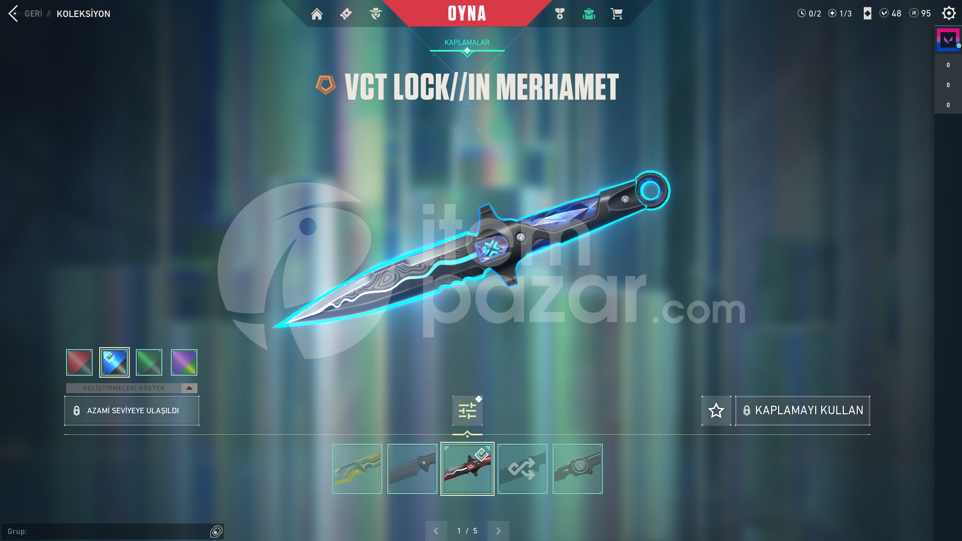| PASİF | 7 SKİN VNDL 4 SKİN BIC FULL HESAP