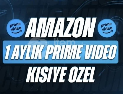 (PAYLAŞIMSIZ) 1 Aylık Amazon Prime Video Hesabı